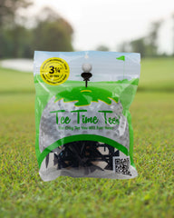The 'X' Golf Tee - Black