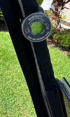 NoBogeys Precision Green Reader - Aluminum Golf Ball Marker with Magnetic Back - Pocket Size, Accurate Putting Aid for Golf