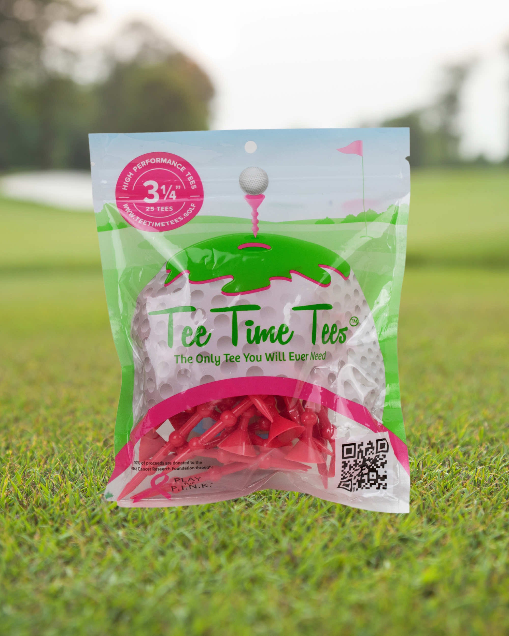 The 'Bubble' Golf Tee - Pink